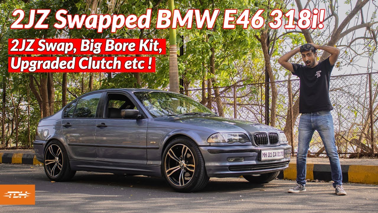 2JZ Swapped BMW E46 318i: Swapping the Toyota Supra's legendary 2JZ in a BMW? | AutoCulture