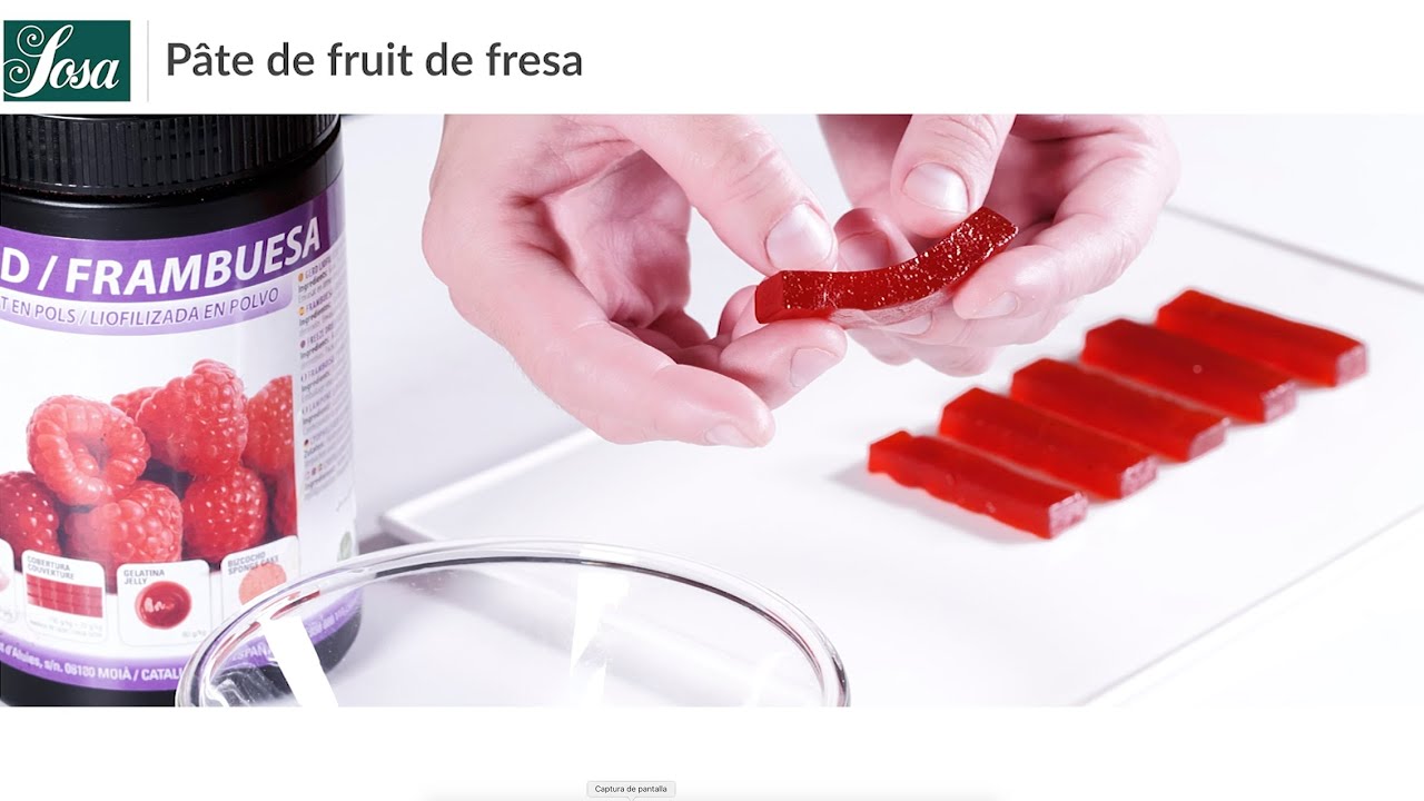 PECTINAS ¿Cómo gelificar y glasear con pectinas?