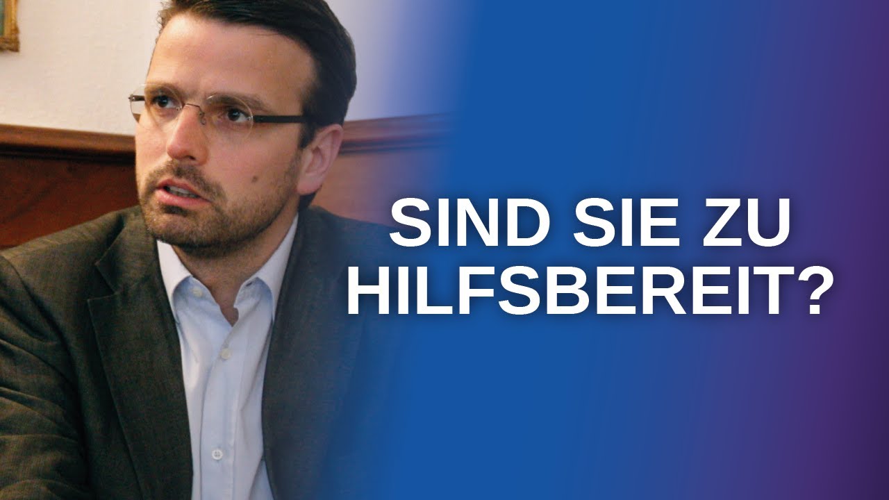 Sie sind zu hilfsbereit und sollten sich endlich um sich selbst kümmern? – FALL 16 | Raphael Bonelli