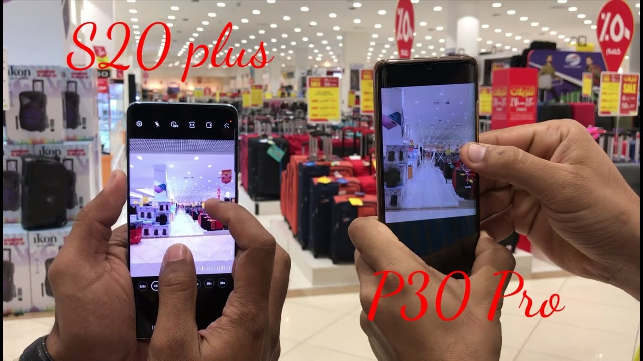 Samsung S20 Plus vs Huawei P30 Pro | Zoom Test