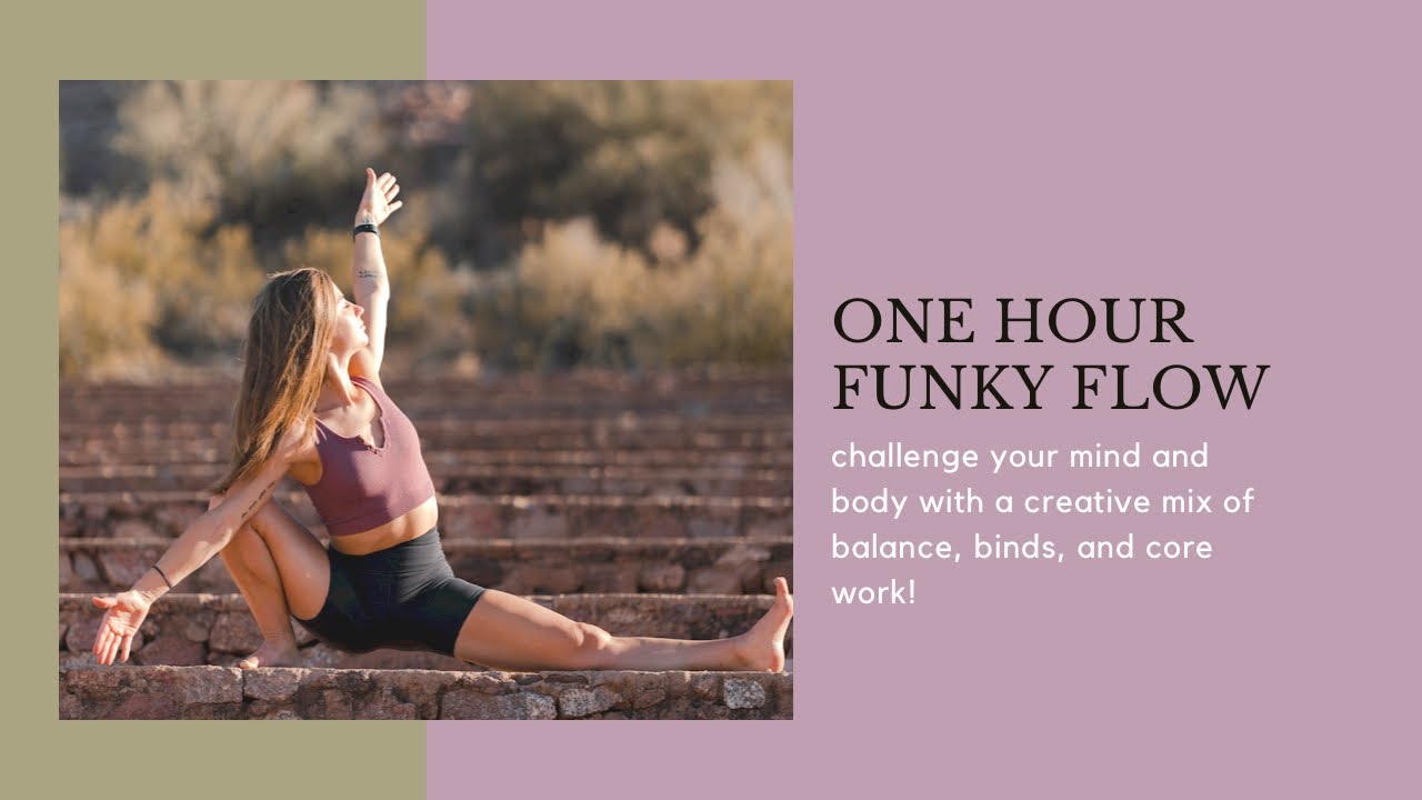 Funky Flow | 1 Hour Yoga Class | Strengthen your Core!
