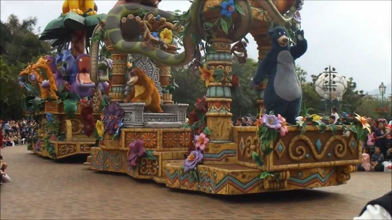 HK Disneyland Main Street Parade