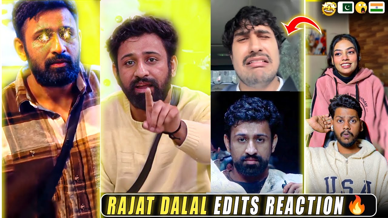 Reaction on Rajat Dalal Attitude Edits  🔥 | Rajat Dalal Evict🔥😈