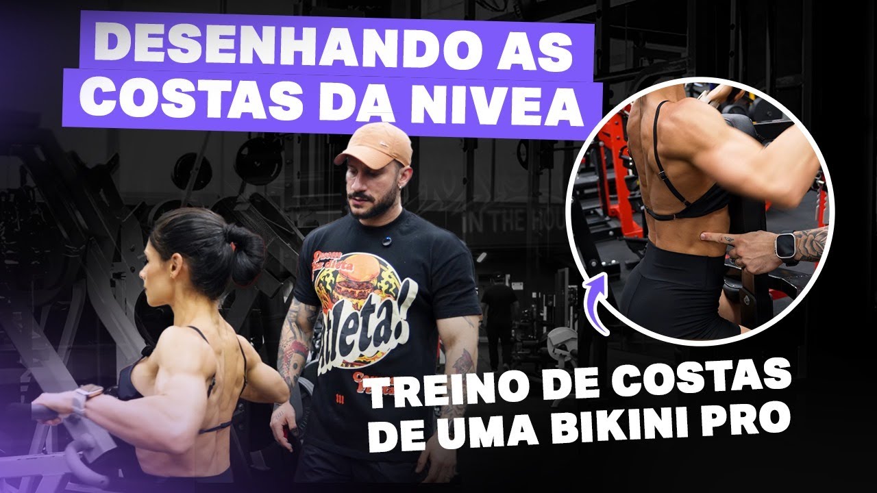 DESENHANDO AS COSTAS DA NIVEA BIKINI PRO