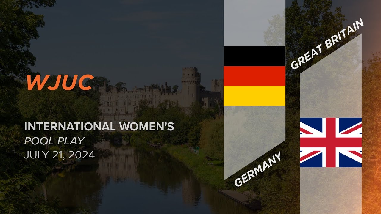 Germany vs. Great Britain  | Women's Pool Play | 2024 World Junior Ultimate Championships