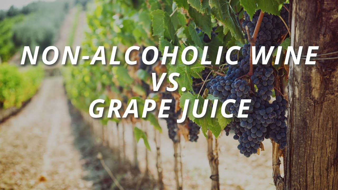 Non-Alcoholic Wine vs. Grape Juice — What's the Real Difference?
