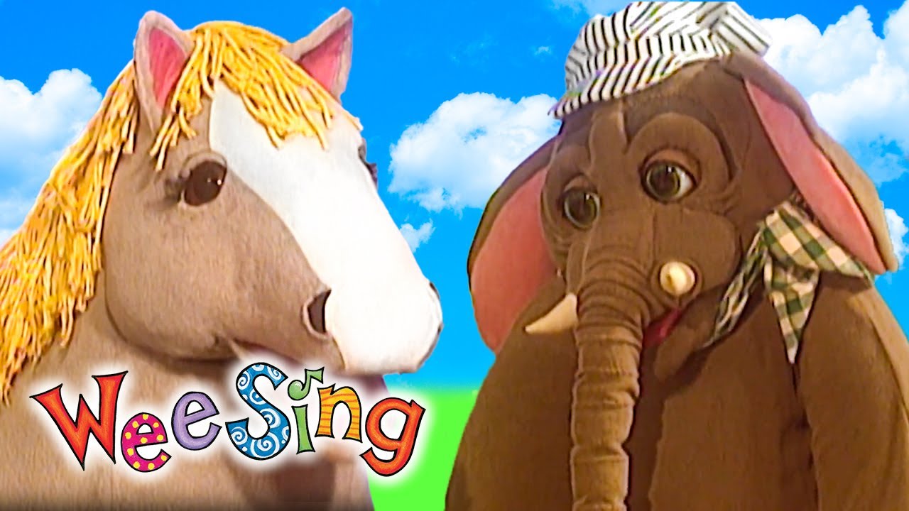 Tusky Helps The Old Gray Mare | Wee Sing