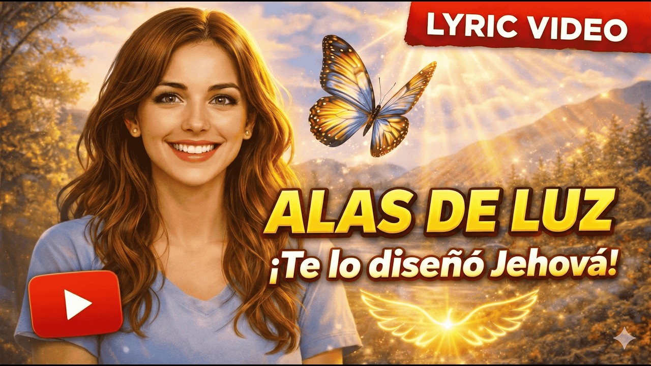✨🦋 ALAS DE LUZ (Letra) | Cuando todo se pone gris… Jehová da paz 🙏