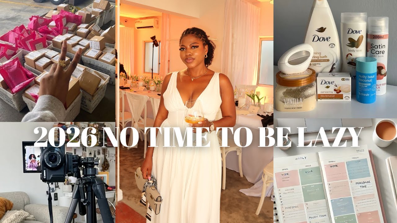 Vision board is not enough/ 2026 no time to be lazy/ the 2026 reset start better 