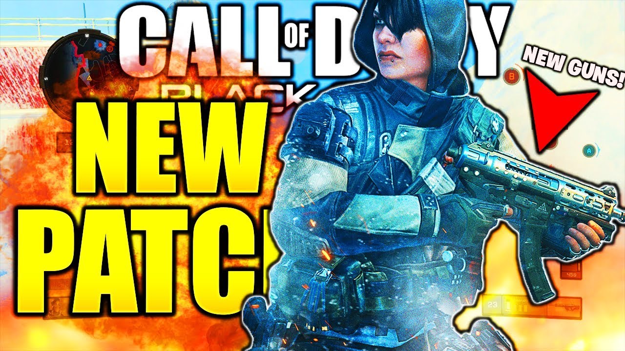 NEW BO4 UPDATE FIRST DLC WEAPONS and NEW SPECIALIST! CALL OF DUTY BLACK OPS 4 1.09 PATCH UPDATES PS4