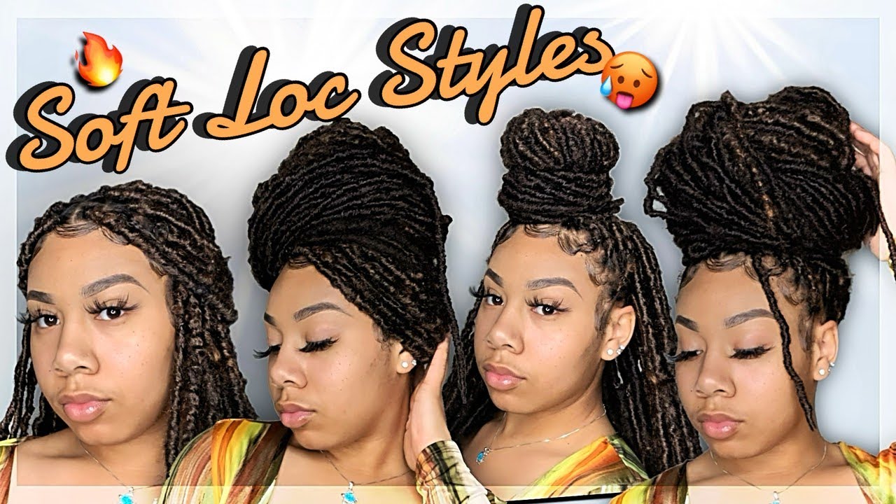 15 SOFT LOC HAIRSTYLES! | KDiani