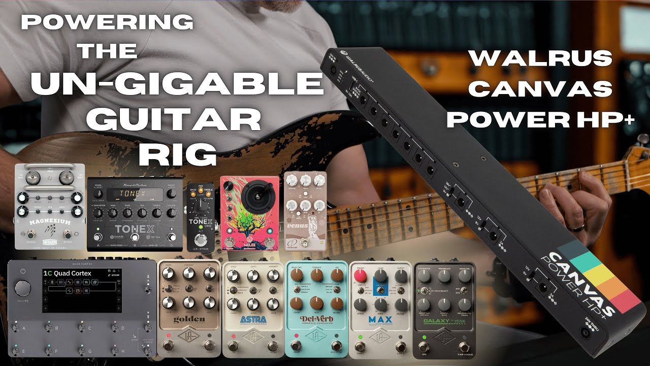 Walrus Audio Canvas Power HP + Put To The Test!