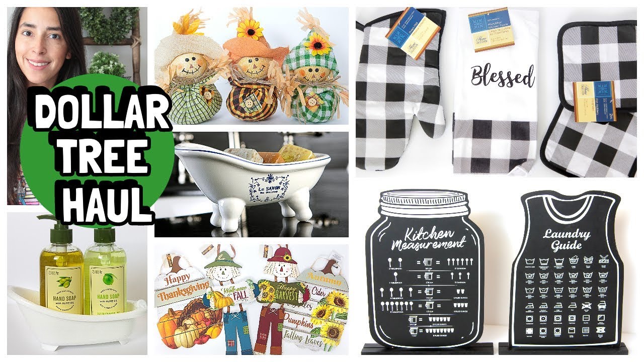 DOLLAR TREE HAUL 2019 | NEW FINDS | BUFFALO CHECK AND FALL ITEMS
