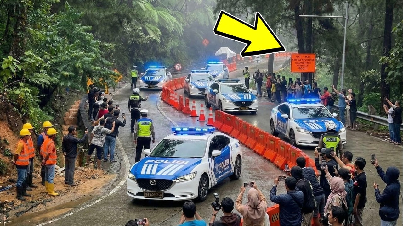 MOMEN PENTING HARI INI !!! DIKAWAL KETAT POLISI, Truk Kasta Tertinggi Bikin Gempar Sitinjau Lauik