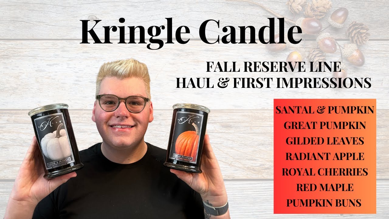 KRINGLE CANDLE FALL RESERVE LINE