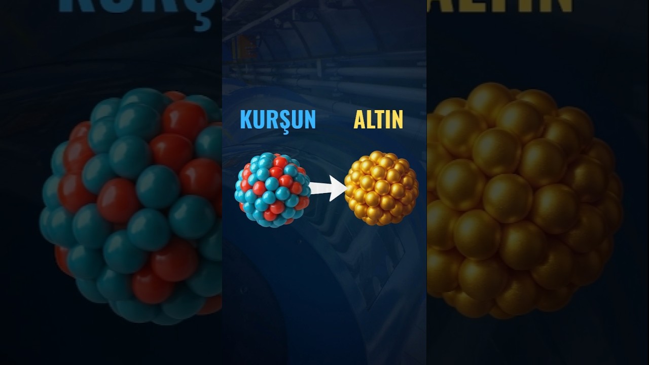 CERN'de İnanılmaz Deney! Kurşun Altına Nasıl D&ouml;n&uuml;şt&uuml;? #bilim