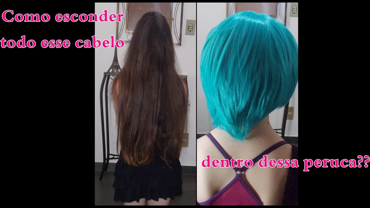 Como colocar peruca em cabelo gigante