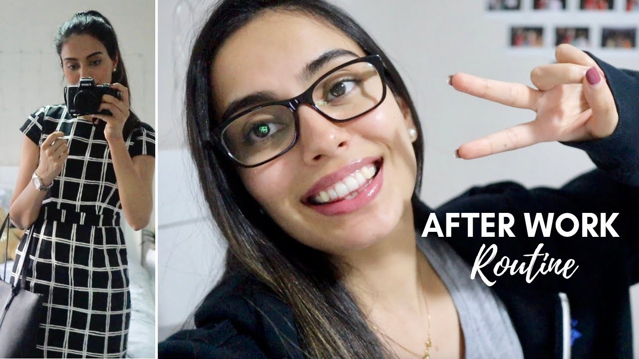 REALISTIC AFTER WORK (night) ROUTINE | COOK WITH ME + RELAX + SKINCARE (La Roche - Posay) |
