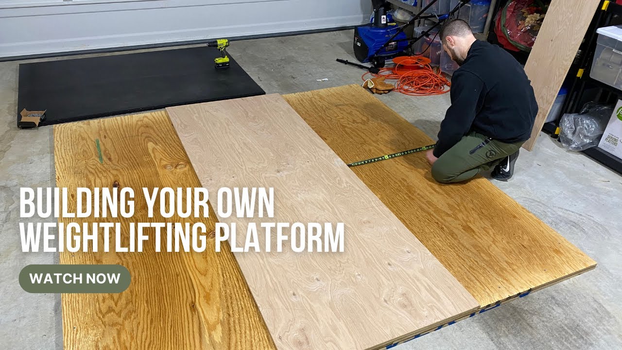 How I Built My Olympic Weightlifting Platform