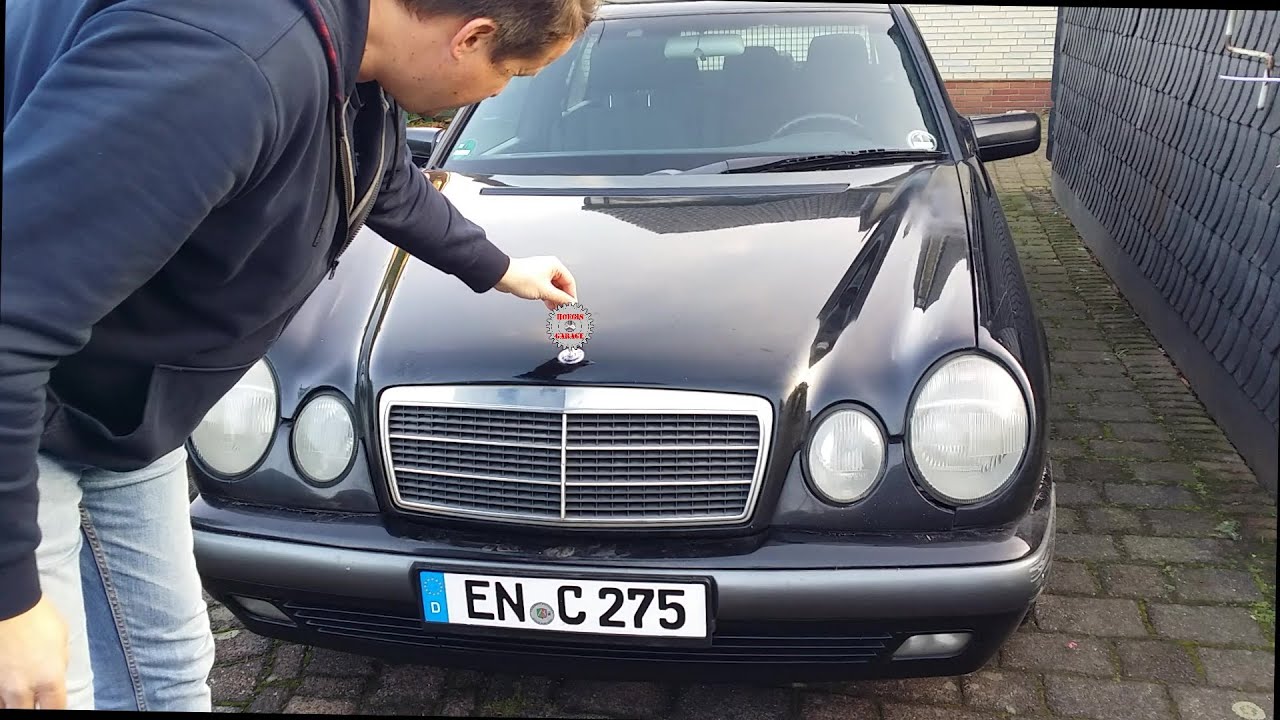 Mercedes E-Klasse W210 / S210 Mercedes Stern ersetzen