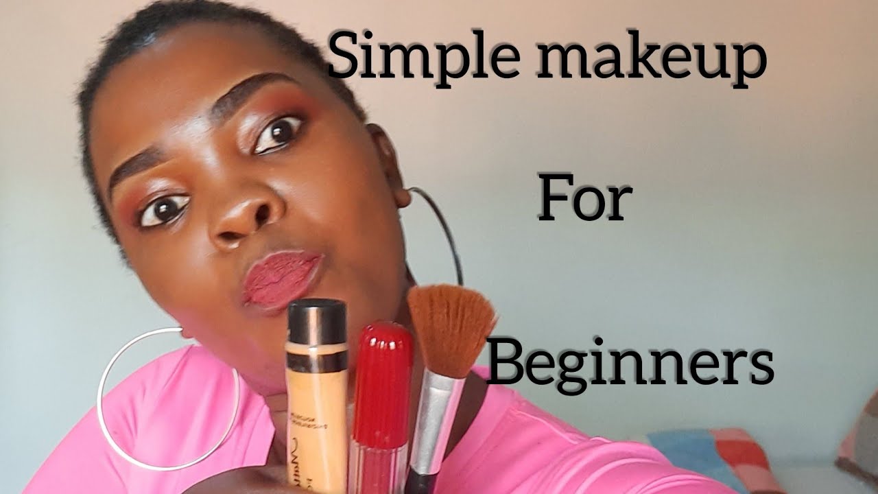 my simple everyday look....beginner makeup 💄 tutorial (detailed) Ugandan youtuber ♥