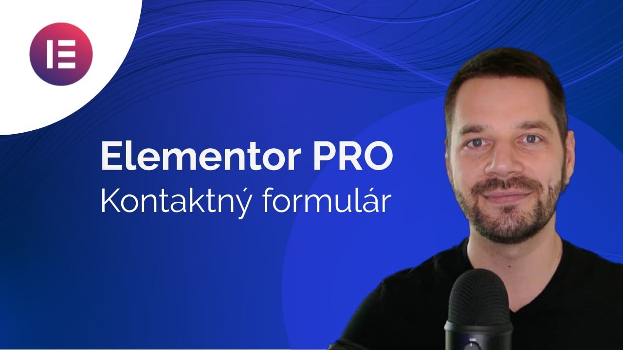 Elementor PRO - Kontaktný formulár