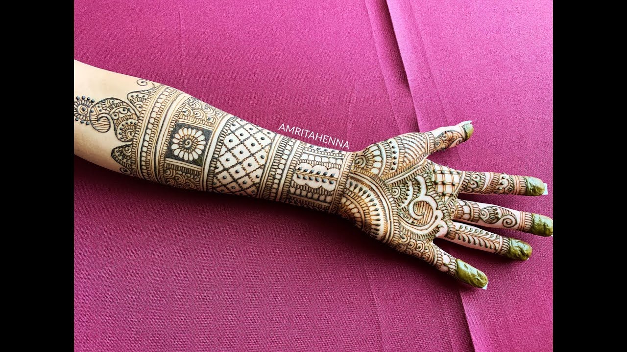 BRIDAL MEHNDI DETAILED TUTORIAL STEP BY STEP | सीखिये सबसे खूबसूरत दुल्हन मेहंदी