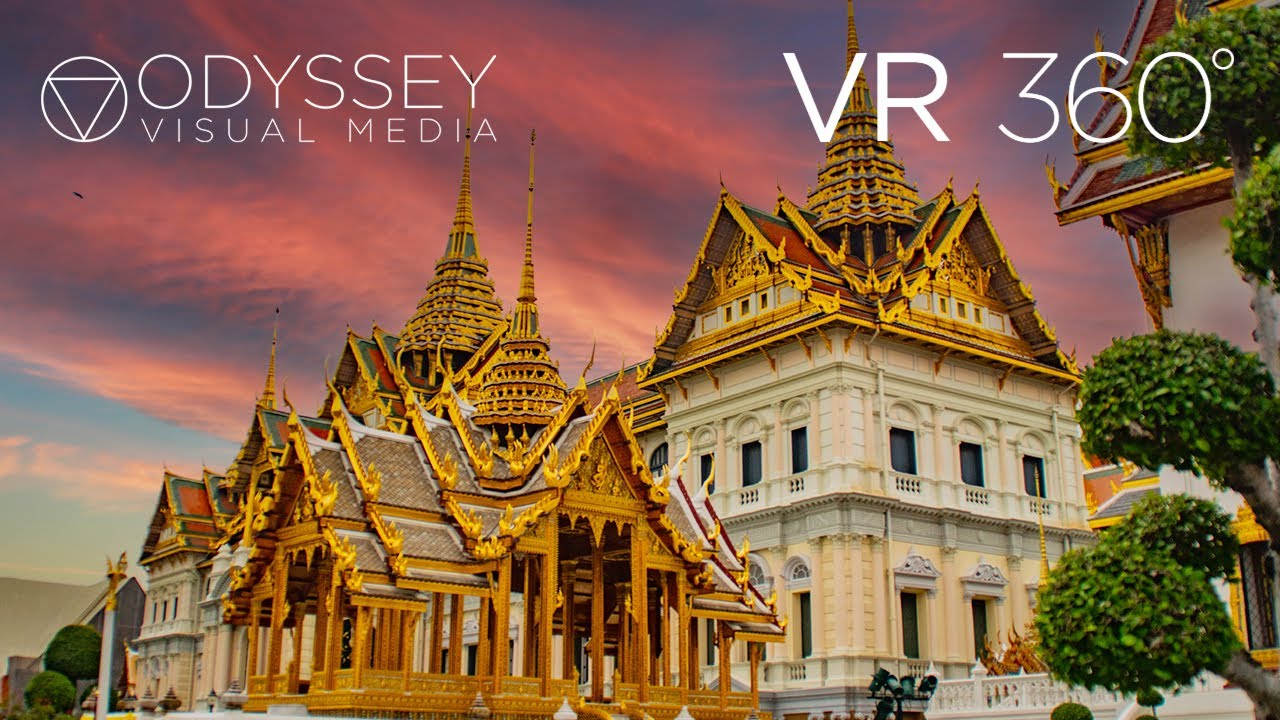 Thailand's Grand Palace Virtual Tour VR 360&deg; Travel Experience Bangkok บางกอก ประเทศไทย
