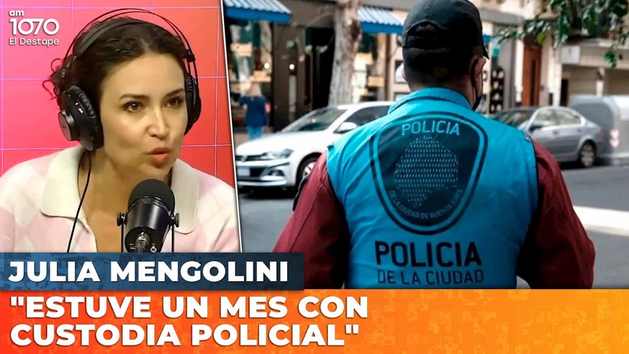 JULIA MENGOLINI en EL DESTAPE: 