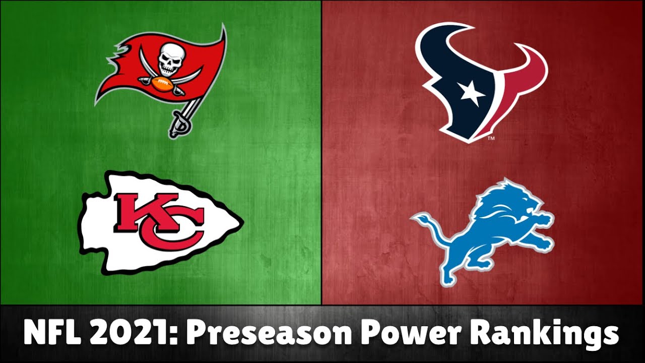NFL 2021: Preseason Power Rankings