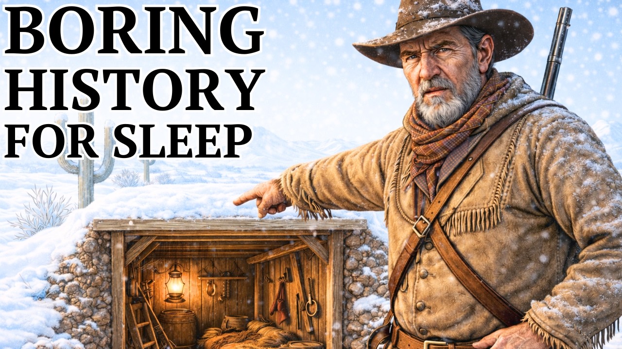 Why Pioneers Hid Underground to Survive Deadly Winter Storms in the Wild West | Relaxing History