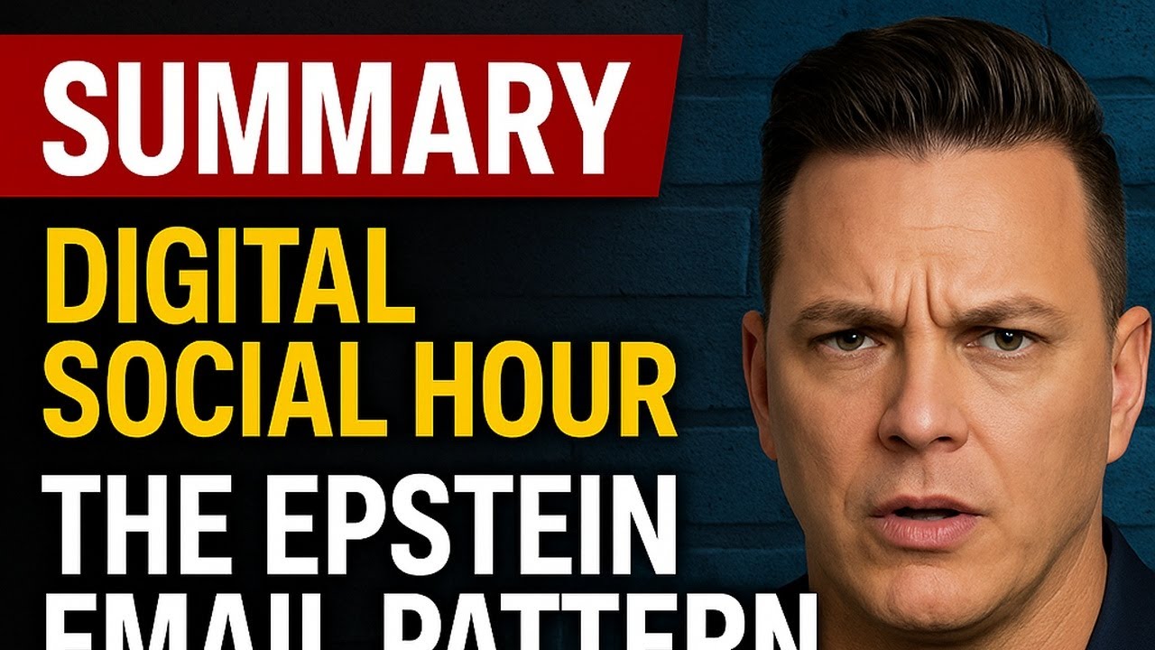 Digital Social Hour - The Epstein Email Pattern Nobody Can Explain...   Ben Swann   DSH #1980 TMT