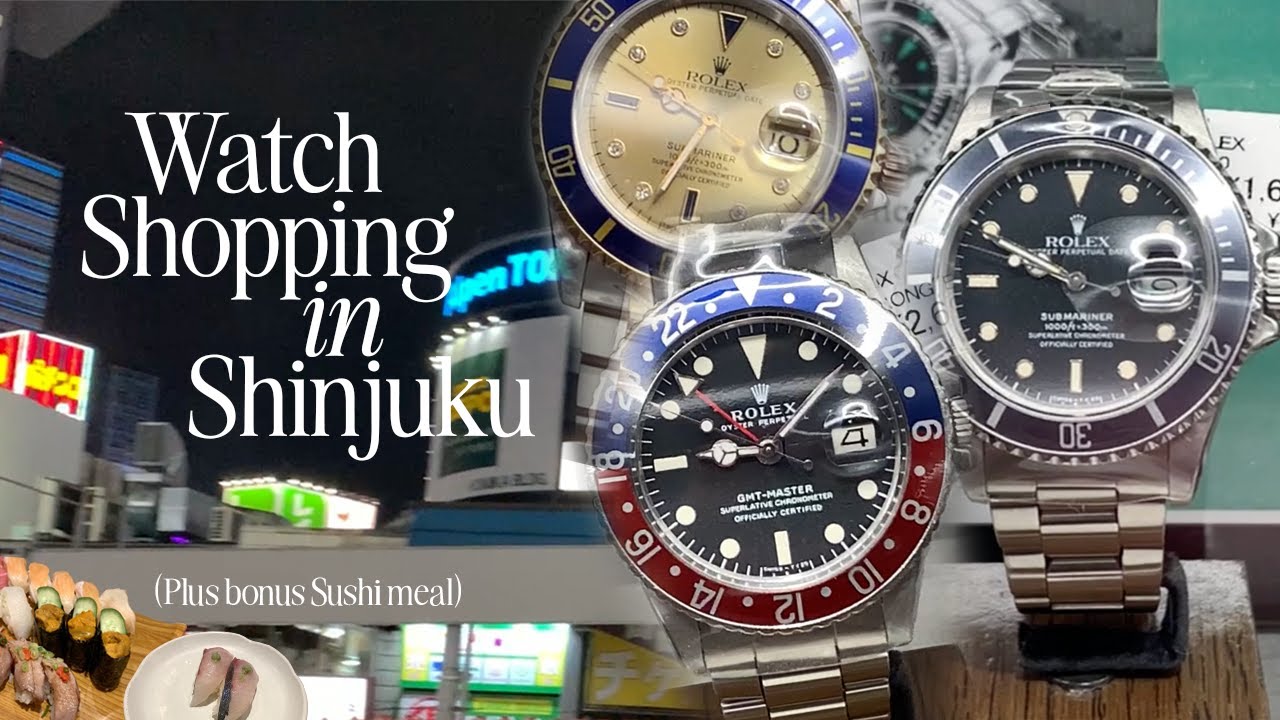 Я отправился за часами в Синдзюку, Япония 🏃💨 (сентябрь 2024 г.)