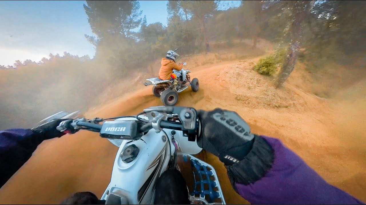 Dangerous ride with friends | Yamaha YFZ 450 RAW 02 | RATSQUAD RAW