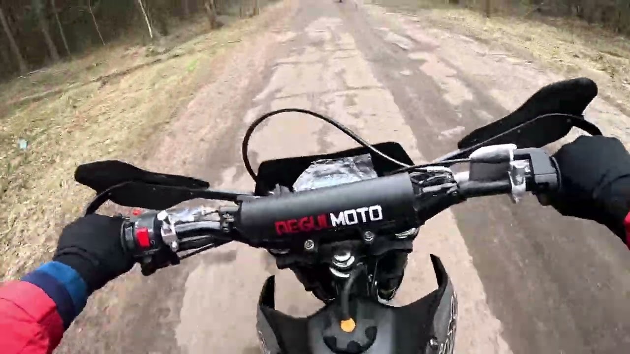 ⭕ПЕРВЫЙ ВЫЕЗД МОТОЦИКЛА REGULMOTO CR-X PRO #5✅