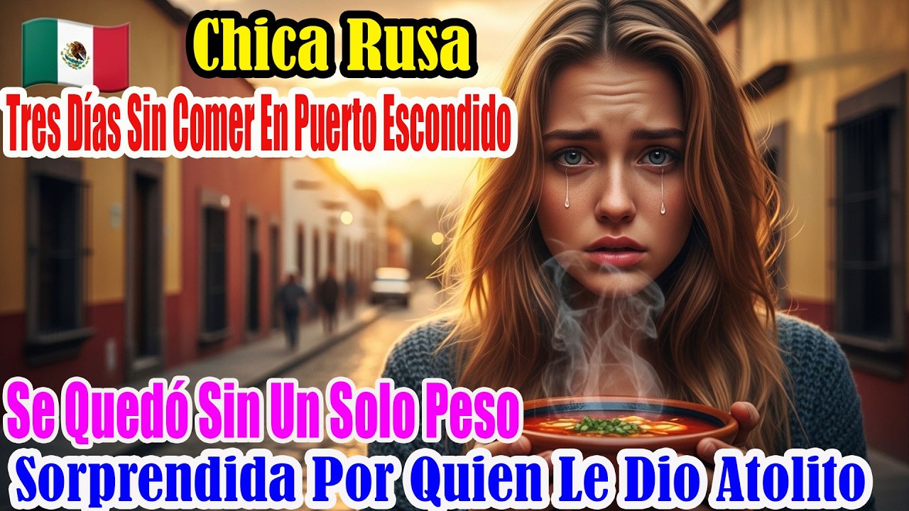 Rusa pasó 3 días sin comer en Puerto Escondido; la salvó una anciana vendedora de lotería pobre sola