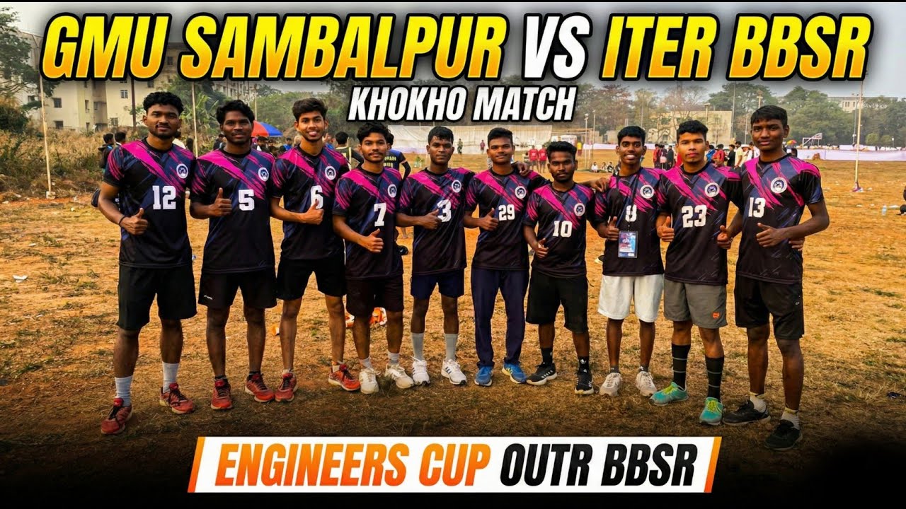 Engineering Cup Kho Kho Clash 💥 | GMU vs ITER | OUTR#gmuniversity #engeenerscup#outro@difenofficial 