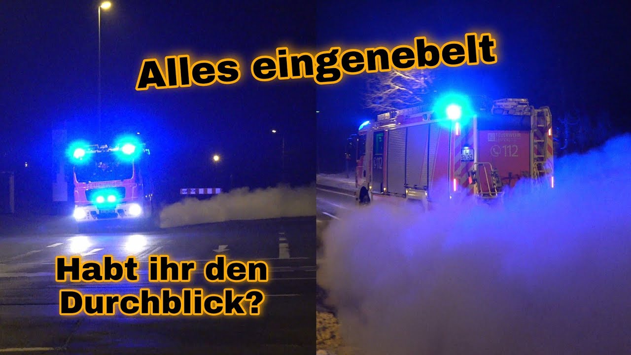 [Nebelmaschinen auf Leipzigs Stra&szlig;en] HLF FF Leipzig-Gr&uuml;nau und HLF FF Leipzig-Wiederitzsch