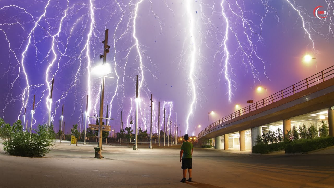100 MOST EXTREME LIGHTNING STRIKES Ever Caught on Camera