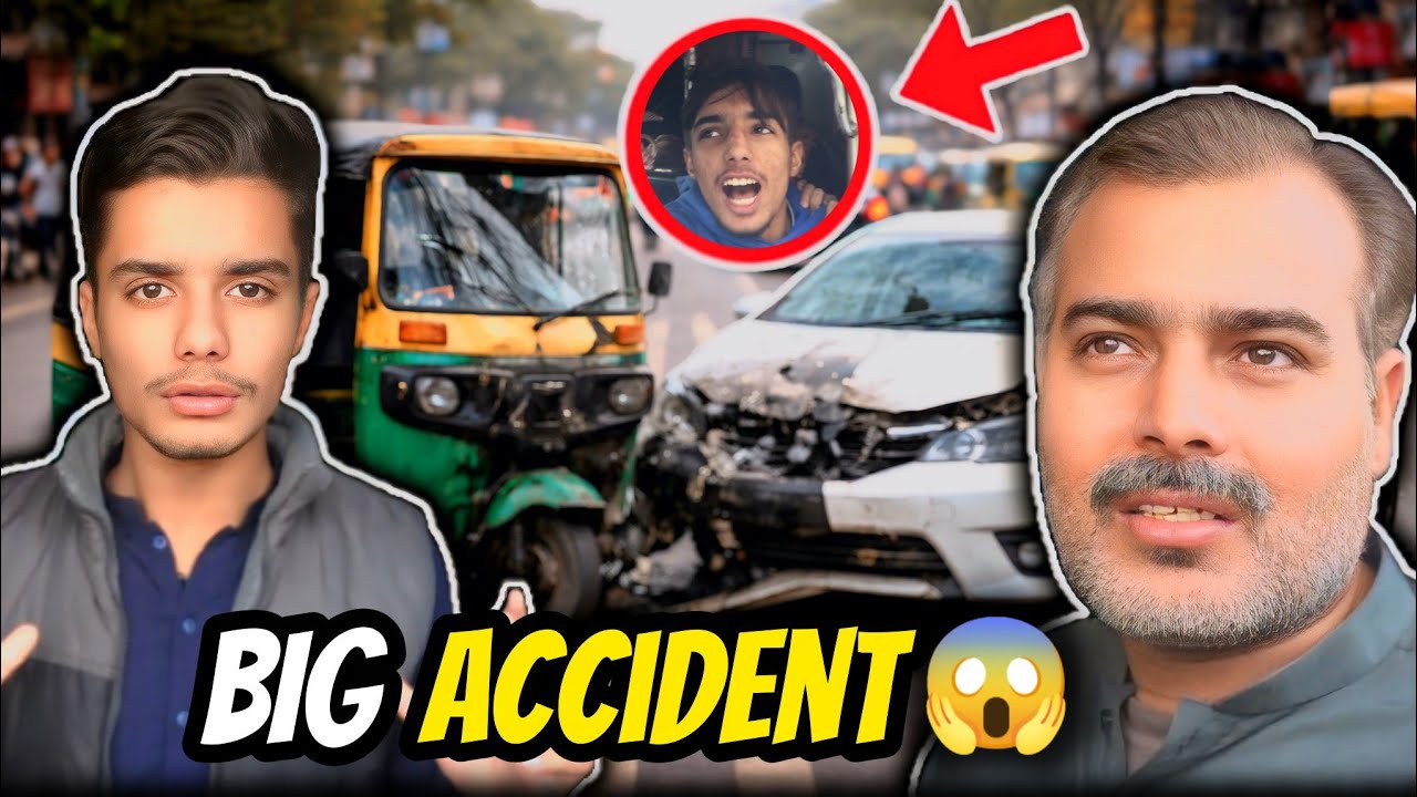 Our Auto Rickshaw Crashed 😱 | What Happened?