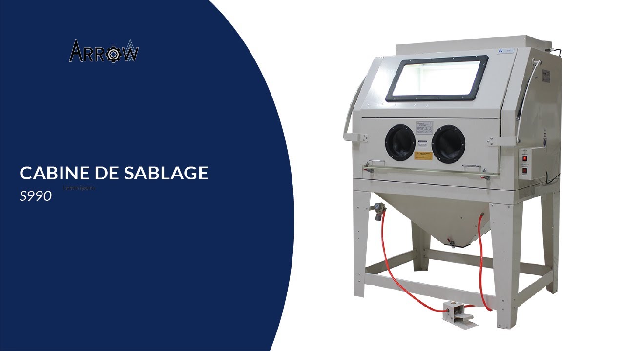 DIDELON MACHINES OUTILS - CABINE DE SABLAGE S990 - ARROW