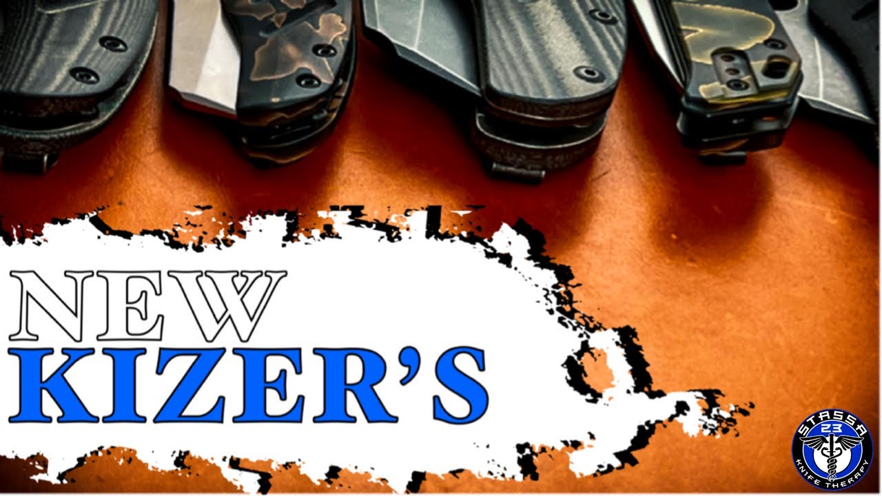 3 New Kizer Knives 2022