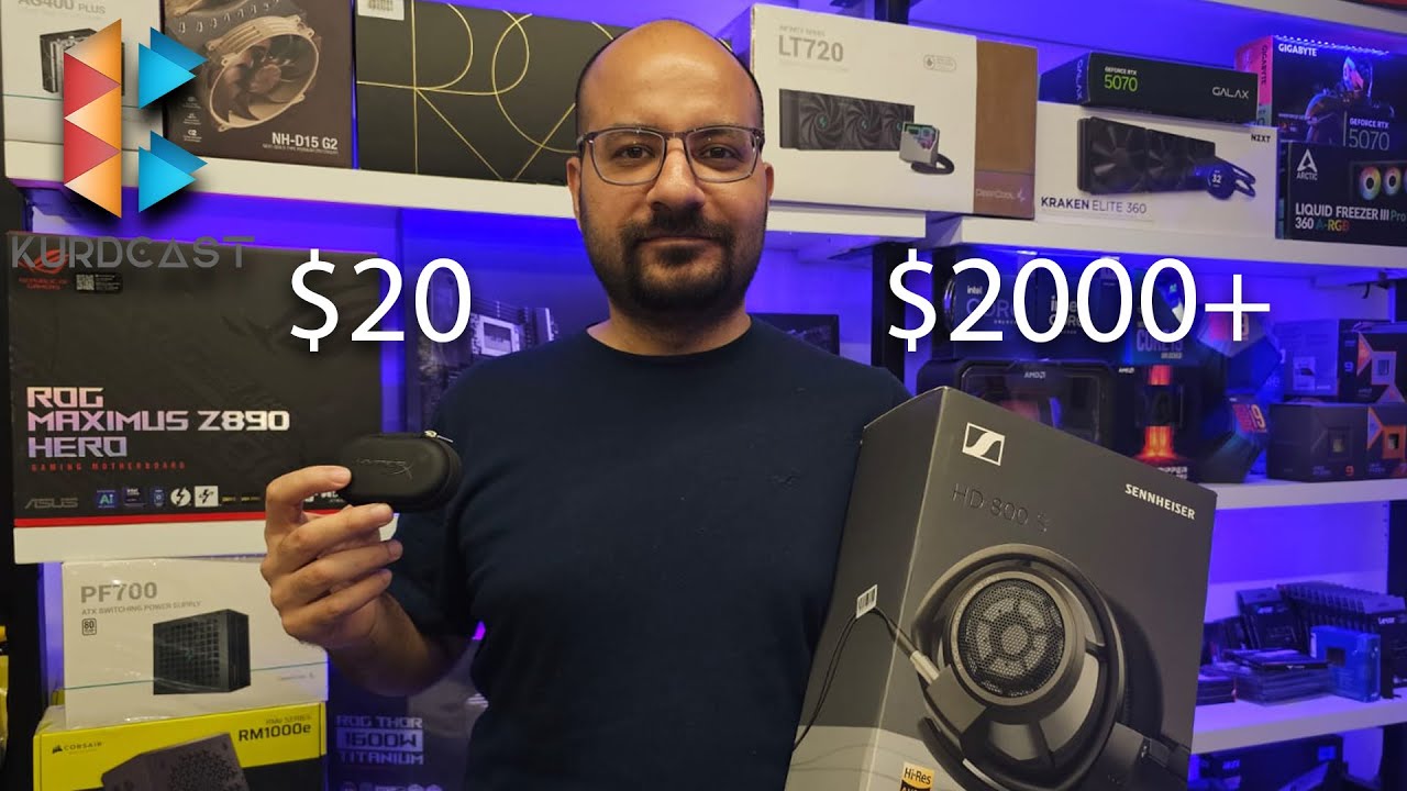 $20 or $2000 - دیاری کردنی باشترین هێدسێتی گەیمینگ