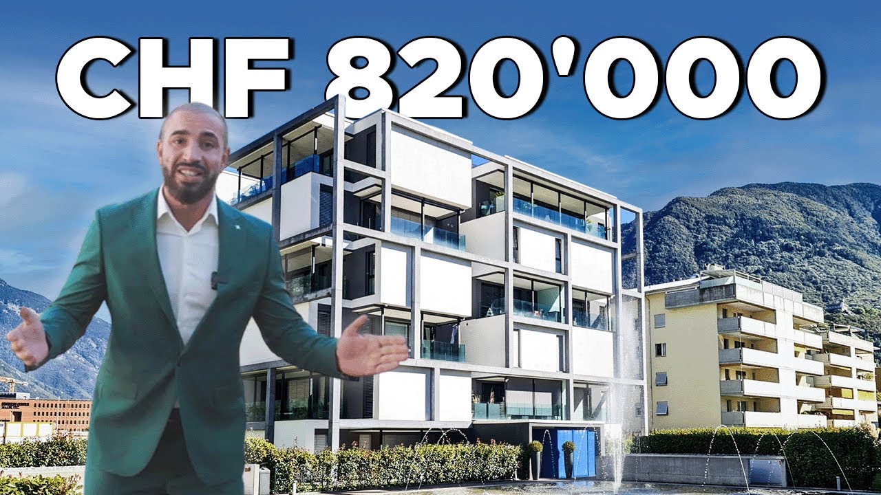 Besichtigung einer modernen 3.5 Zimmer Wohnung an Top-Lage in Bellinzona im Herzen des Tessins