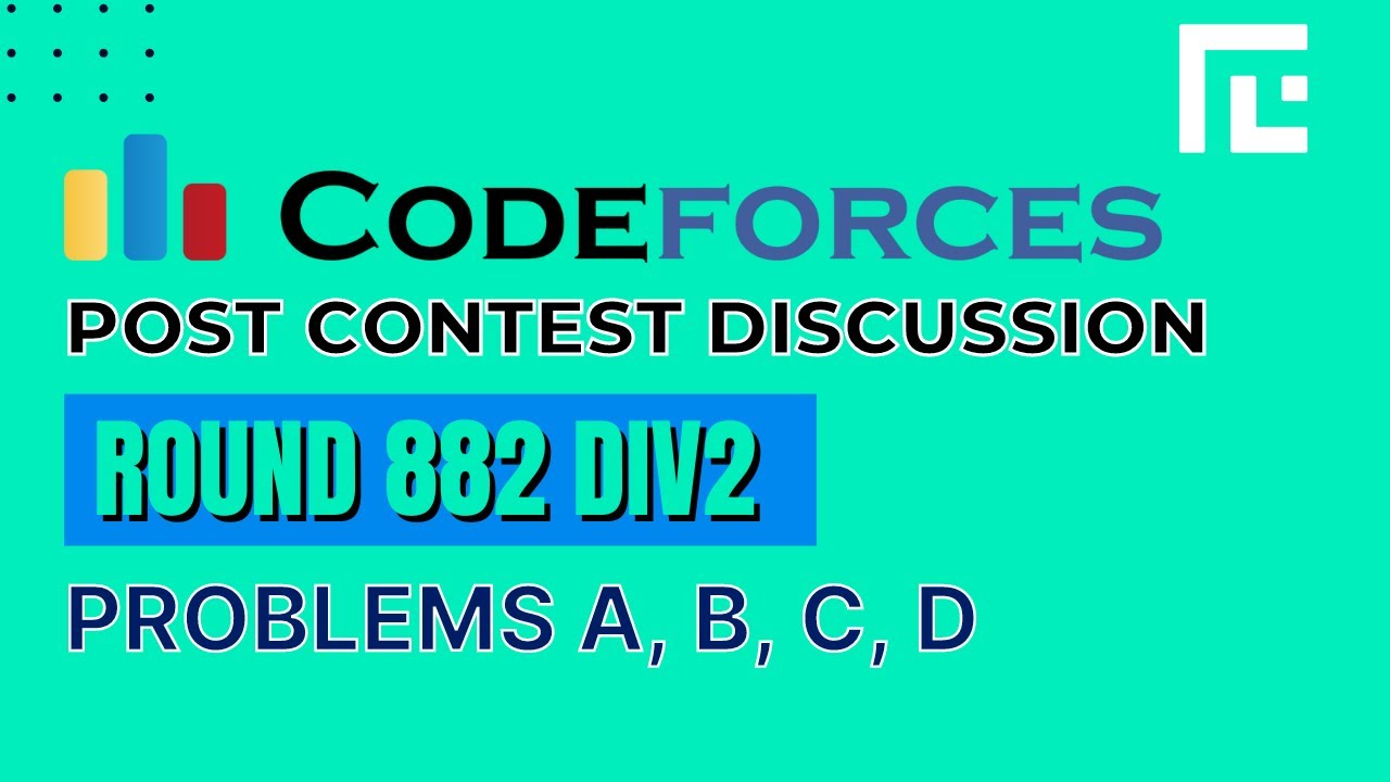 Codeforces Round 882 Div 2| Video Solutions - A to D | by Sayeef | TLE Eliminators