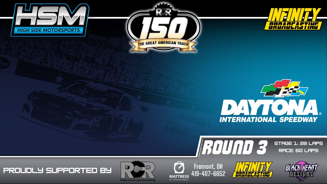 LIVE II High Side Motorsports II S1 R3 II RCR 150 II Daytona Speedway