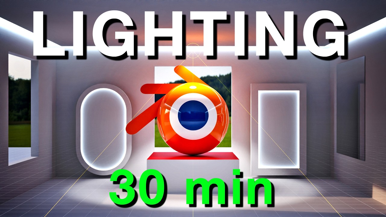 Complete Beginner's Guide to Lighting in Blender