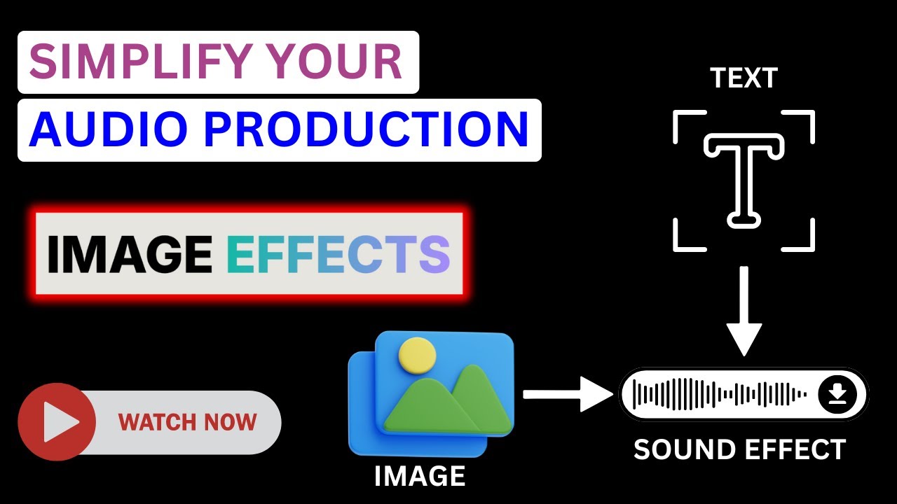 Turn Images & Text Into Custom Sound Effects With Image Effects!