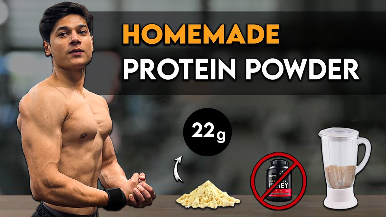 Homemade Protein Powder for Muscle Building | Cheap and Easy Recipe