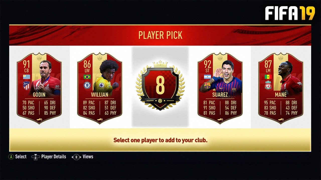 I GOT 92 ST SUAREZ IN REWARDS!! - FIFA 19 Top 100 FUT Champs Rewards